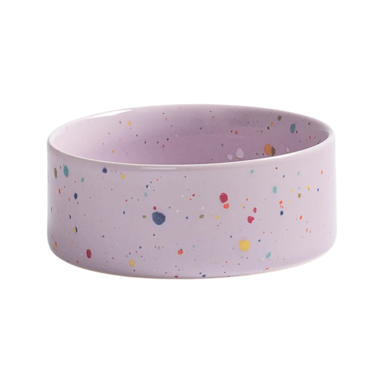 Keramik Hundenapf & Katzennapf 2er Set Ø14 cm lila – Egg Back Home Party Futternäpfe