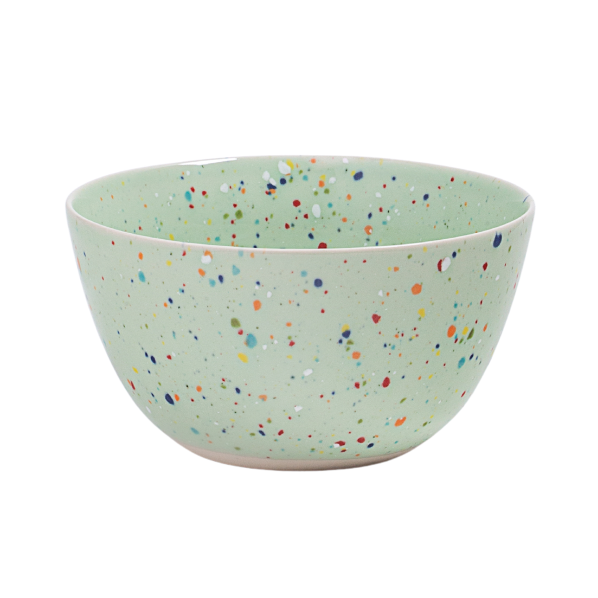 Keramik Müsli-Schale New Party Gelb – Ø 16 cm, 700 ml | Egg Back Home