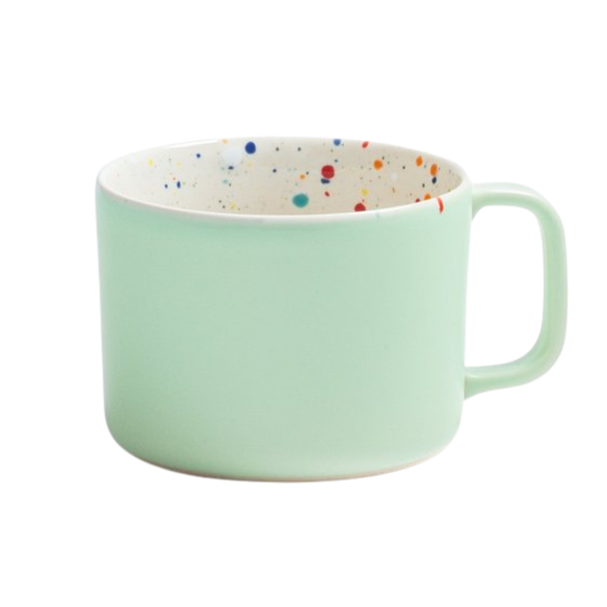 Keramik Tasse Breeze Party Grün – 450 ml | Egg Back Home