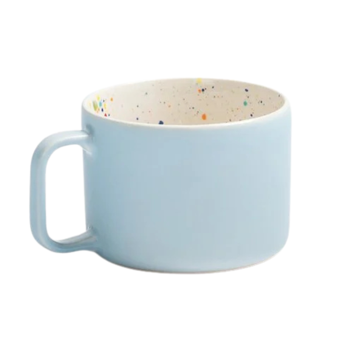 Keramik Tasse Breeze Party blau– 450 ml | Egg Back Home