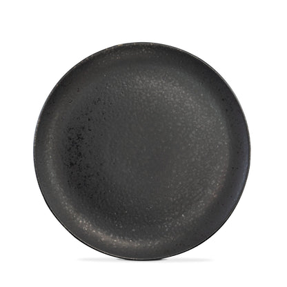 Black Stone Teller groß Schwarz I 4 Stück