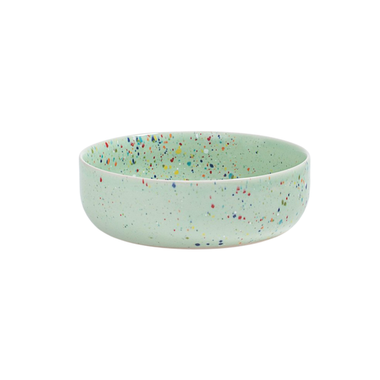 Tiefe Bowl New Party Grün – Keramik Suppen- & Pastateller | Egg Back Home