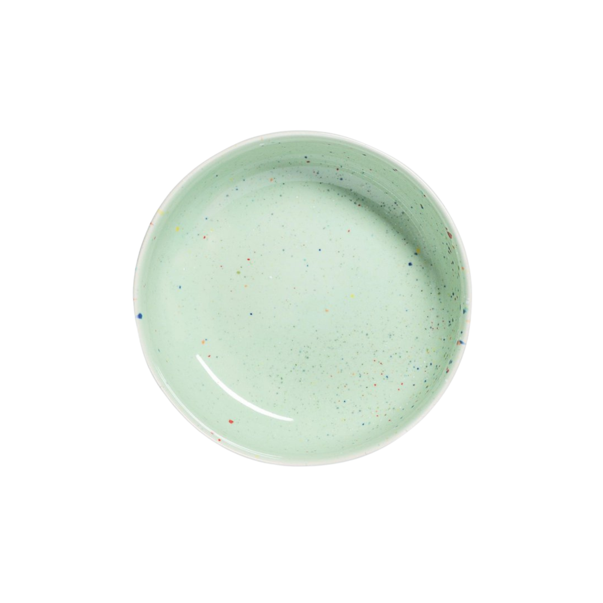 Tiefe Bowl New Party Grün – Keramik Suppen- & Pastateller | Egg Back Home