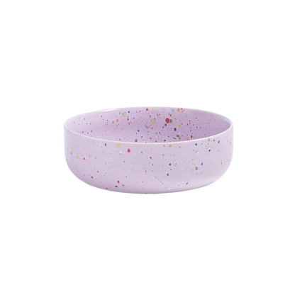 Tiefe Bowl New Party lila – Keramik Suppen- & Pastateller | Egg Back Home