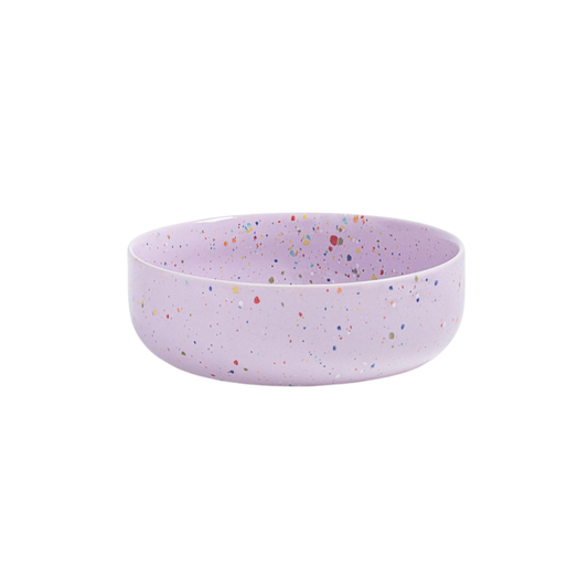 Tiefe Bowl New Party lila – Keramik Suppen- & Pastateller | Egg Back Home