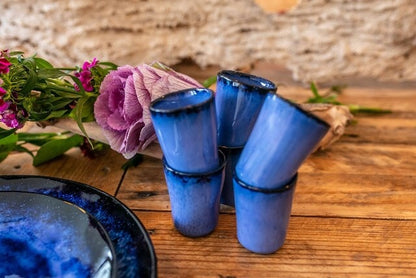 Amazonia Espressotasse klein Blau I 6 Stück