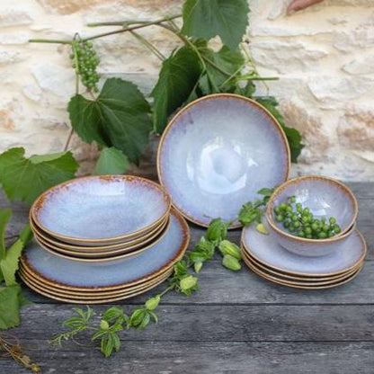 Amazonia Teller & Schalen Set Creme I 16 teiliges Set