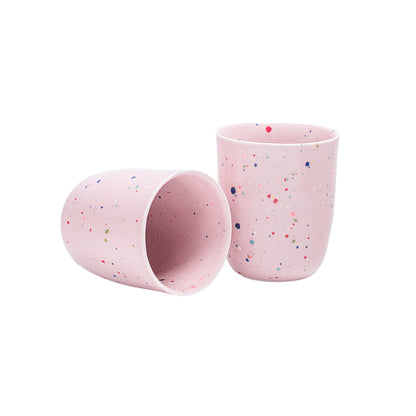 Primavera Keramik Becher Rosa