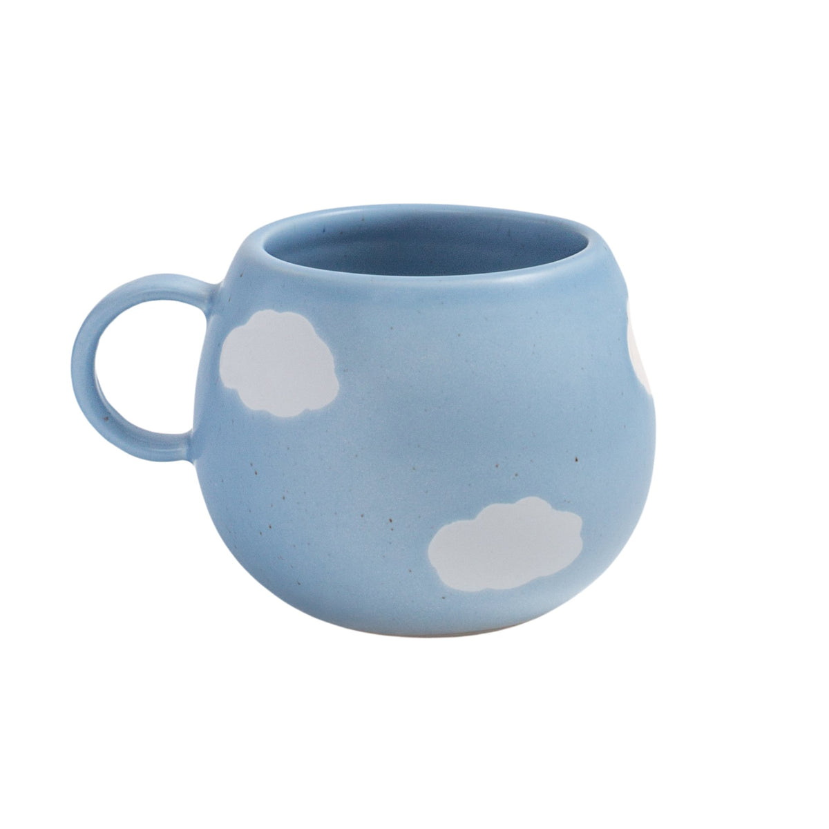Porto Keramik Tasse groß Blau
