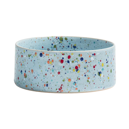 Keramik Hundenapf & Katzennapf Ø16 cm Blau – Egg Back Home Party Futternäpfe