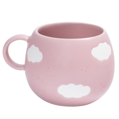 Keramik Tasse Rosa Cloud Becher 500ml | Egg Back Home
