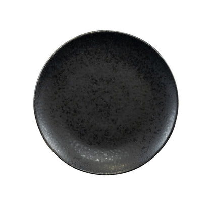 Black Stone Teller Set Schwarz I 12 teiliges Set
