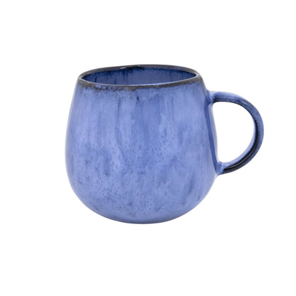 Amazonia Keramik Tasse groß Blau I 2 Stück