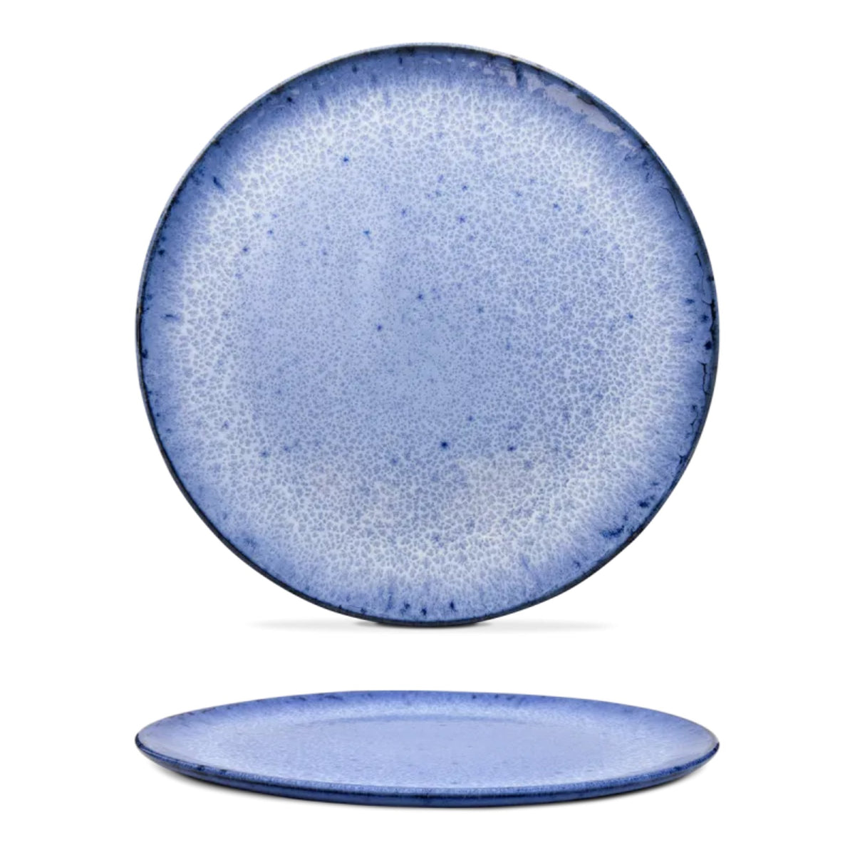 Amazonia Teller groß Blau I 4 Stück