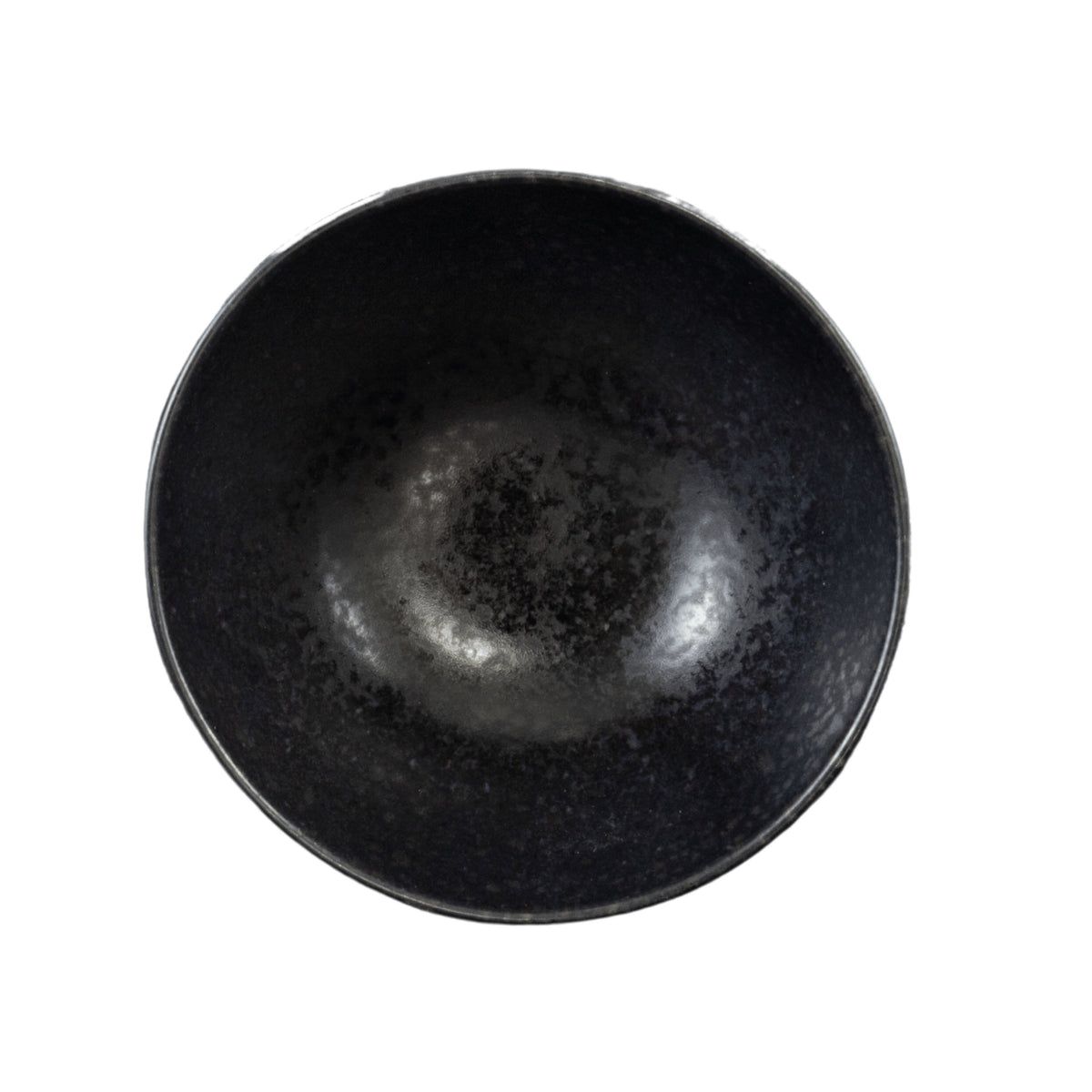 Black Stone Schale klein Schwarz I 4 Stück